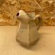 Antique Art Deco Pitcher Flamed Stoneware From Morvan Beige Vintage Service