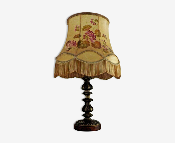 Vintage French Country Table Lamp Brass, French Lamp Shades