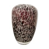Purple glass vase by La Rochere