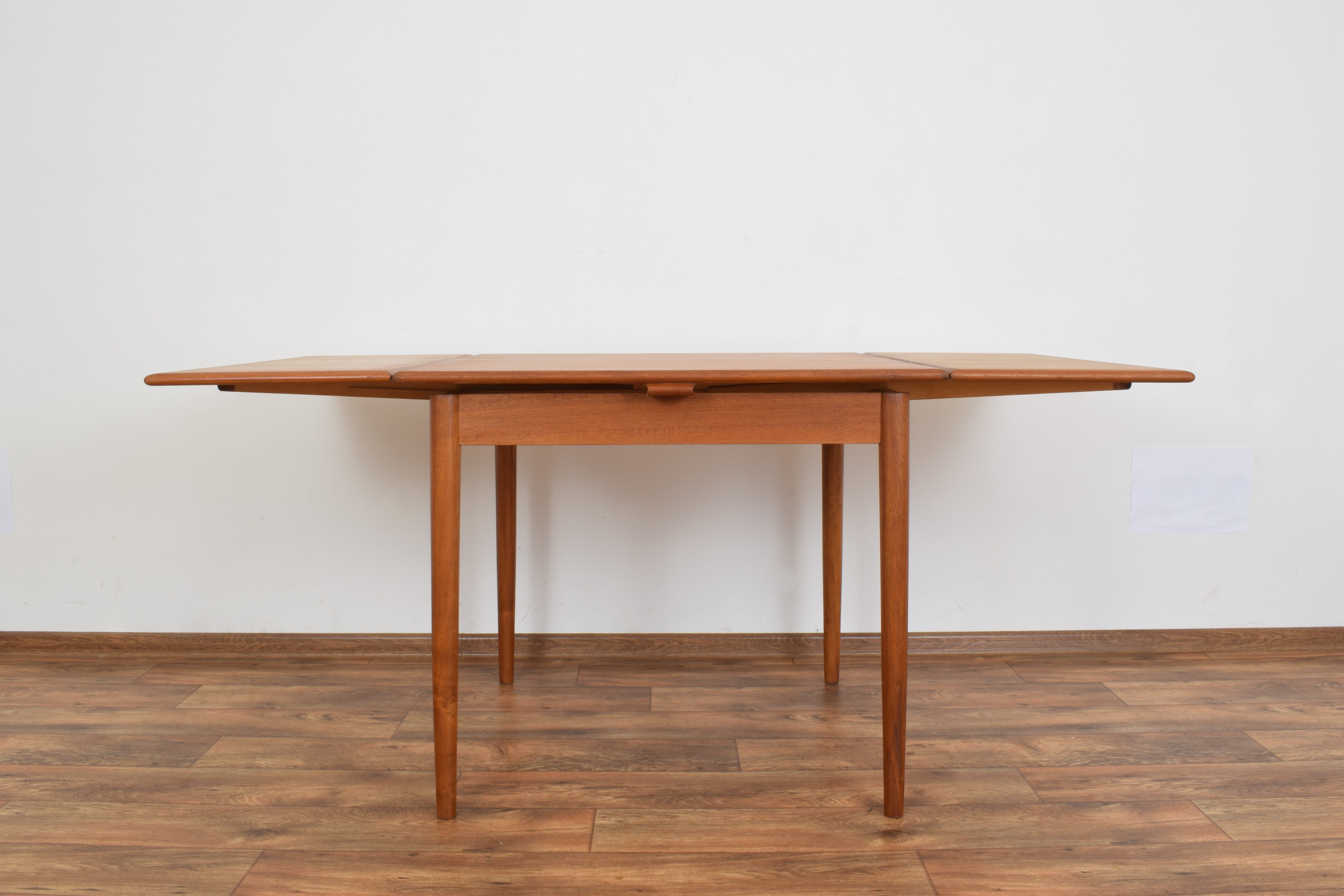 Mid-century teak dining table from A.M. Mobler, 1960s