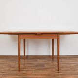 Mid-century teak dining table from A.M. Mobler, 1960s