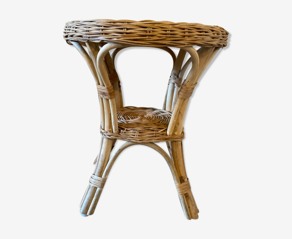 Table en rotin
