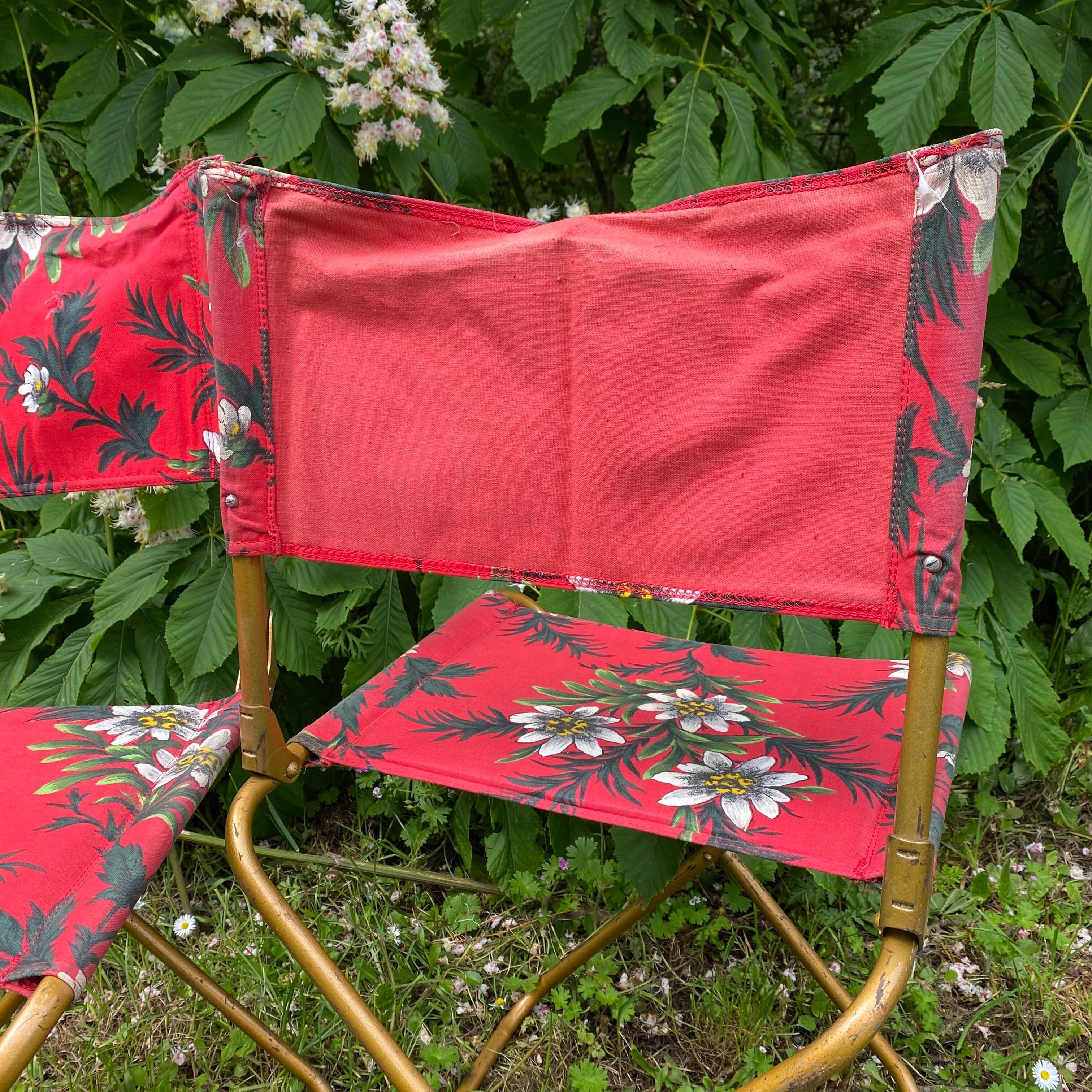 Lafuma vintage camping chairs