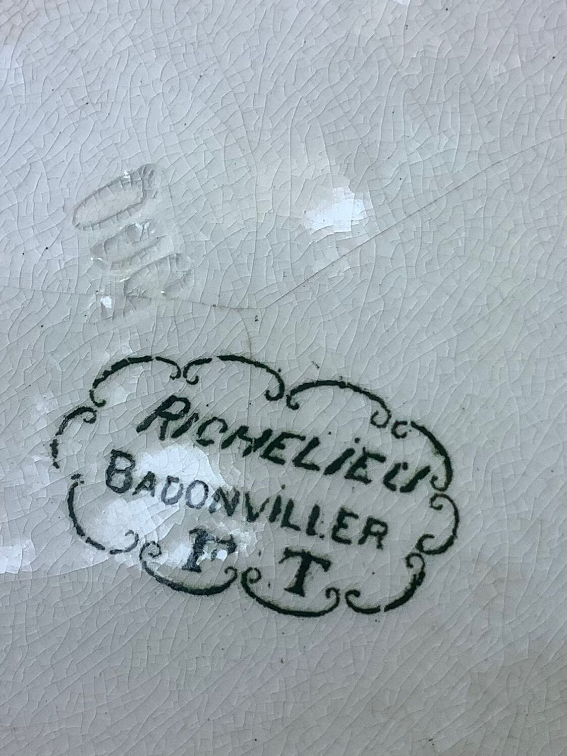 Série de 10 assiettes Terre de fer badonviller