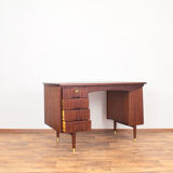 Mid-century norwegian teak desk model 44 from Brødrene Jåtogs Møbelfabrikk, 1950s.