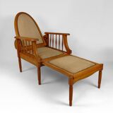 Morris beech lounge chair, Art Deco, France, Circa 1925