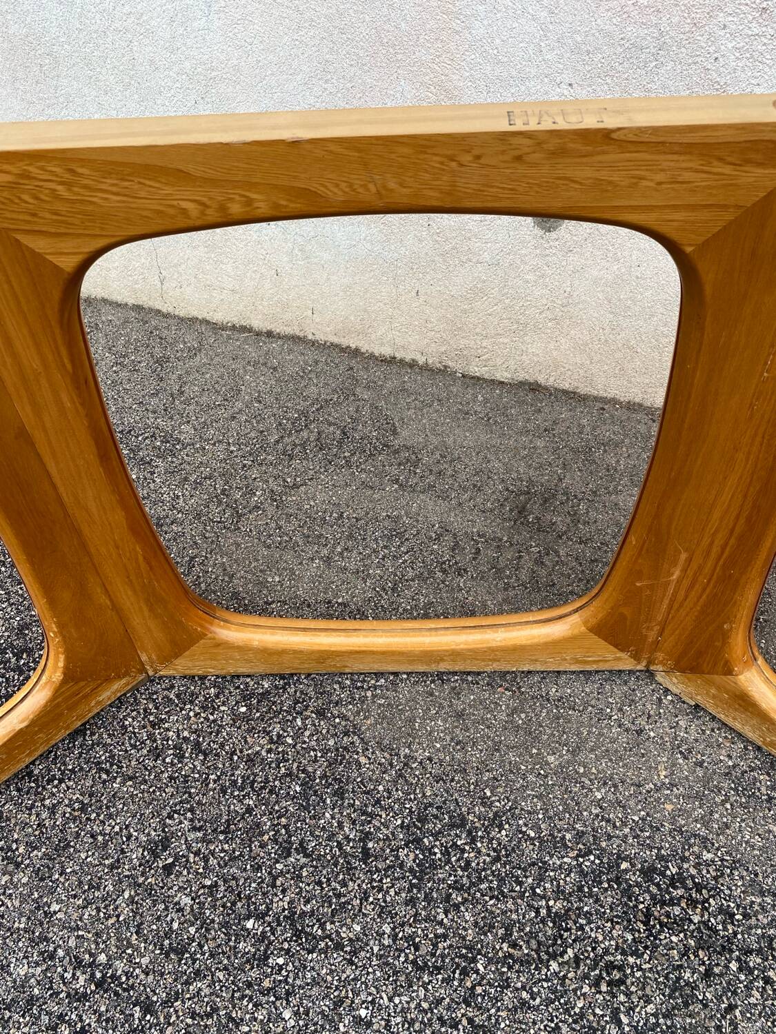 Baumann elm dining table