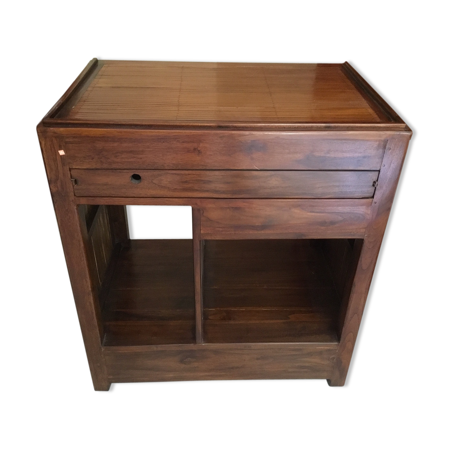 Solid bamboo wood desk