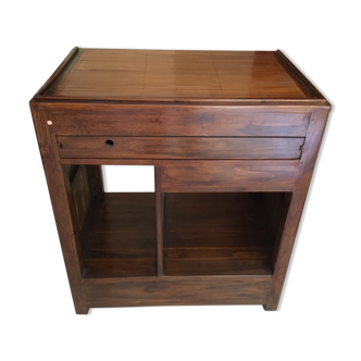 Solid bamboo wood desk