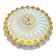 Wall light or round ceiling light in Murano or Limburg glass type.