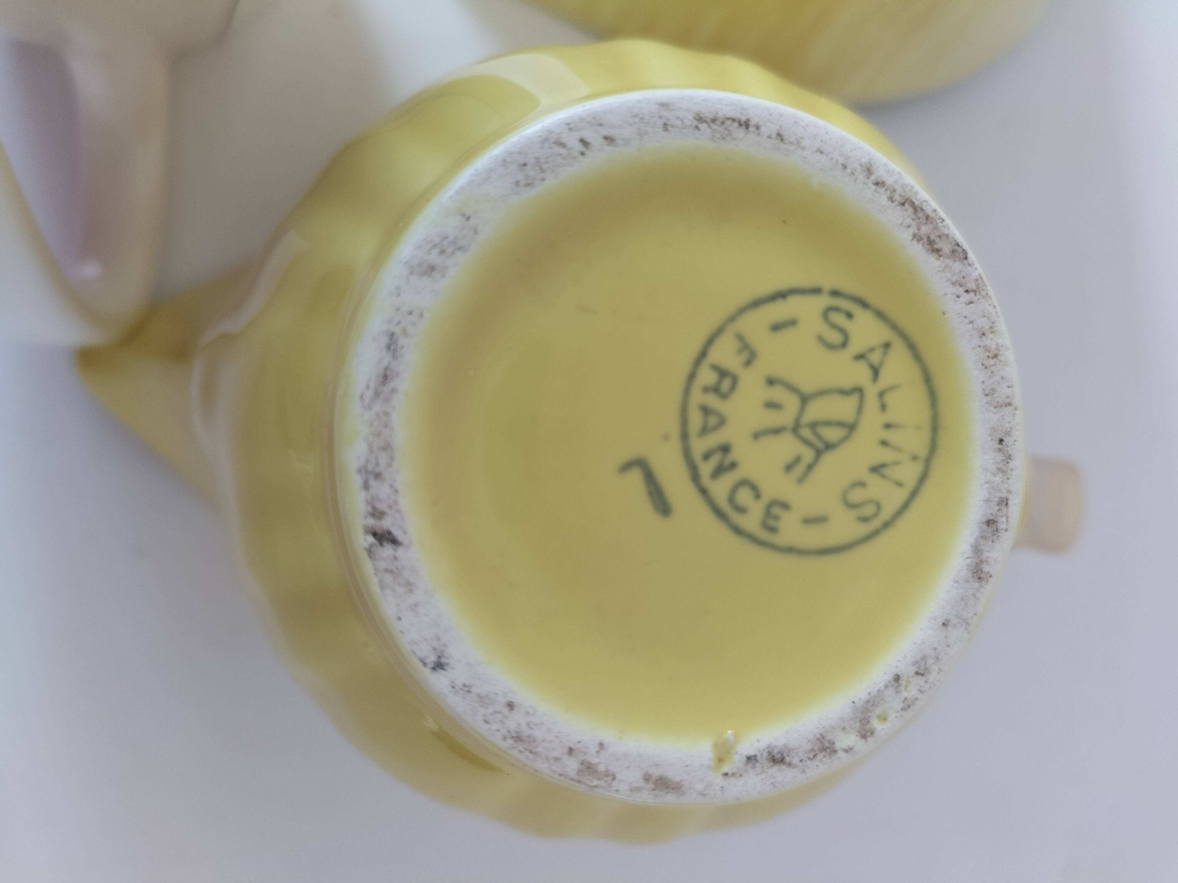 Trio de pichets Salins Clair de Lune Panama Nous Deux vintage