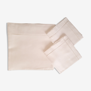 Linen sheet 240 x 300 & pillowcases