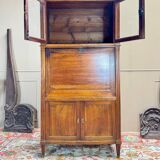 Louis XVI Mahogany Guillotine Secretary, 18th Century