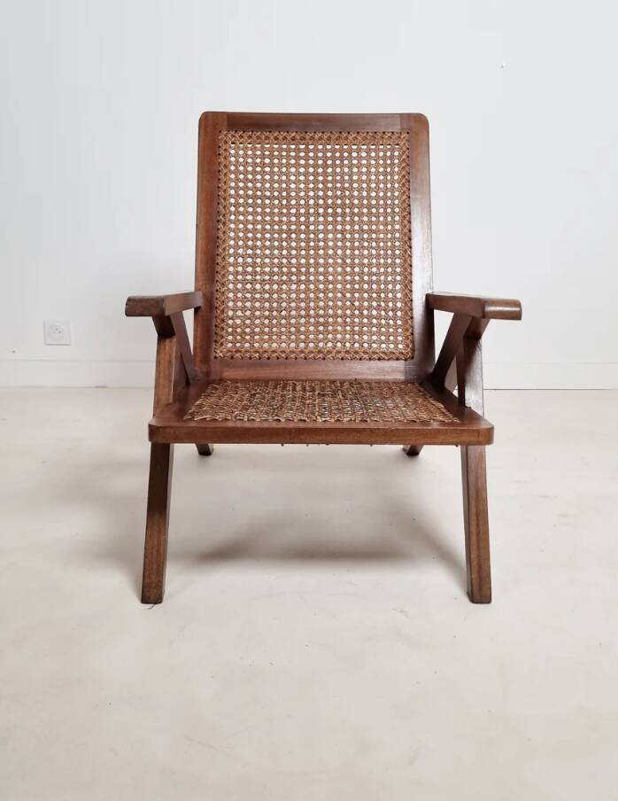 Fauteuil colonial du Comptoir Français à Brazzaville