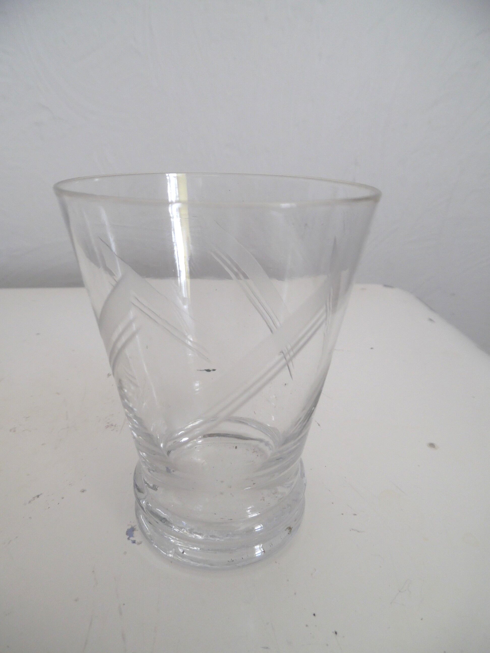 8 small old lenses crafted, art deco