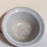 19th century enamelled earthenware salad bowl
