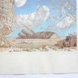 Muages Original Lithograph No. 155/300 signed Michel Dubré (1942)