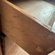 Louis XVI style chest of drawers, spinning top legs - transition style marquetry
