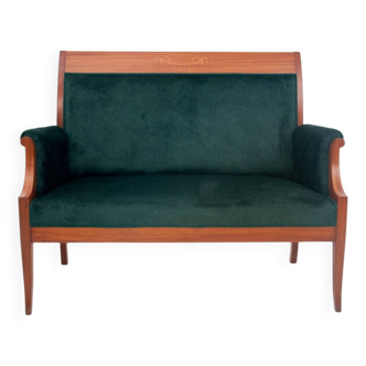 Empire style sofa, Northern Europe, circa 1840.