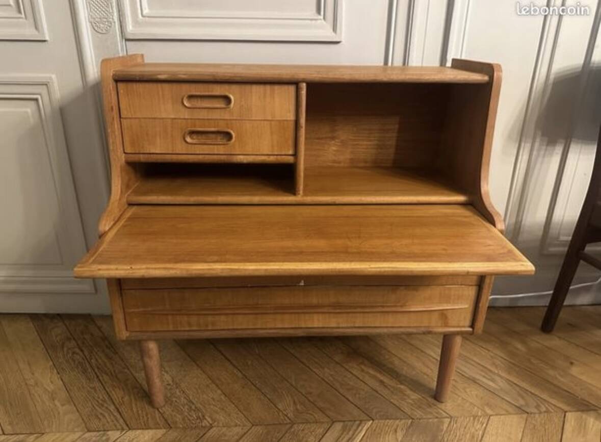 Bureau secrétaire enfant Vintage