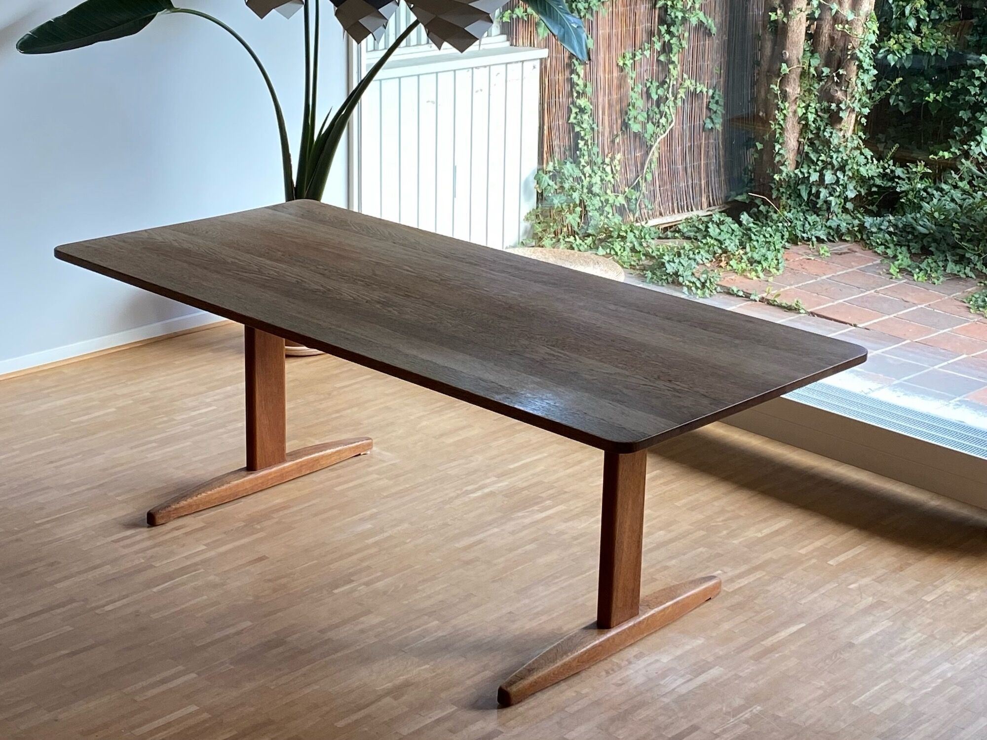 Børge mogensen, shaker dining table for c.m. madsen. denmark, circa 1960