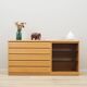 Ash sideboard, Danish design, 1960s, production: Denmark