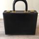 Leather suitcase