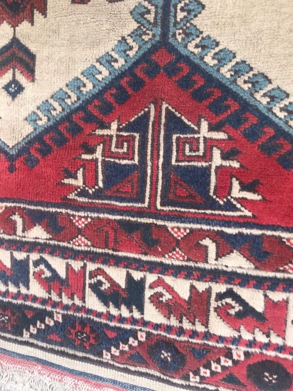 Turkish handmade rug - 192x288 cm