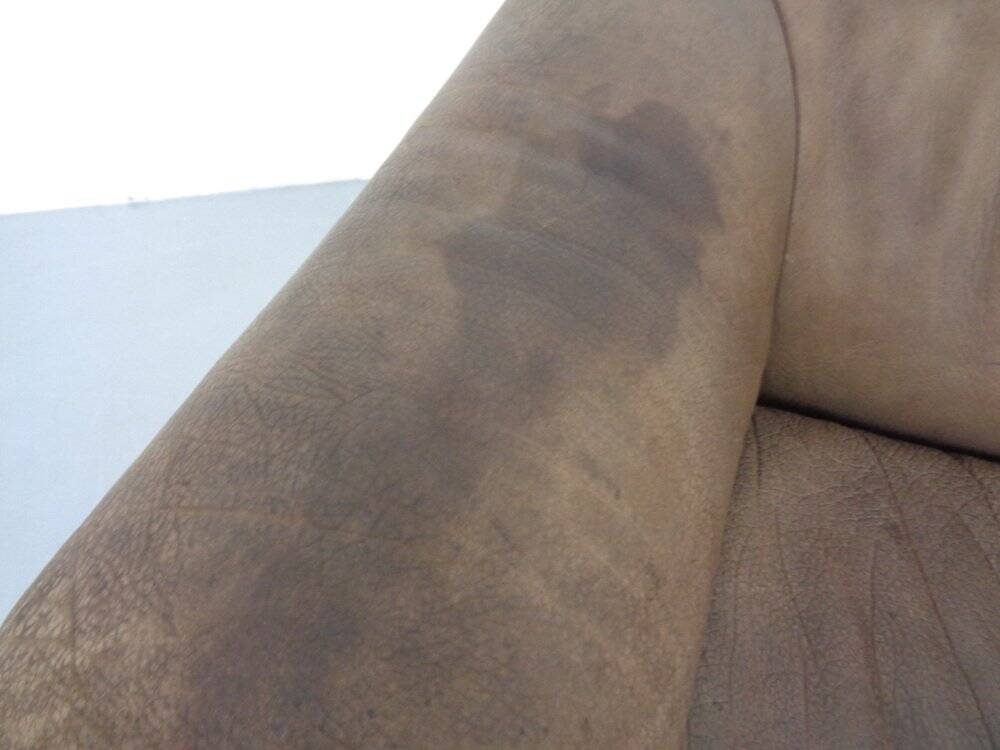 Buffalo Chair in leather by De Sede, 1970s