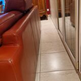 Roche Bobois leather sofa