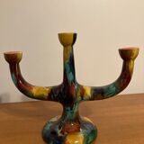 Vintage ceramic candle holder