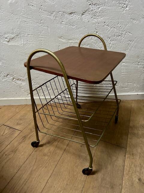 Vintage rolling saddle