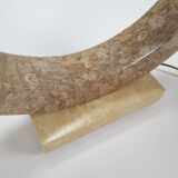 Marble Look Resin Lamp, 1970s