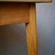 1950s Formica kitchen table with tapered legs and vintage drawer.