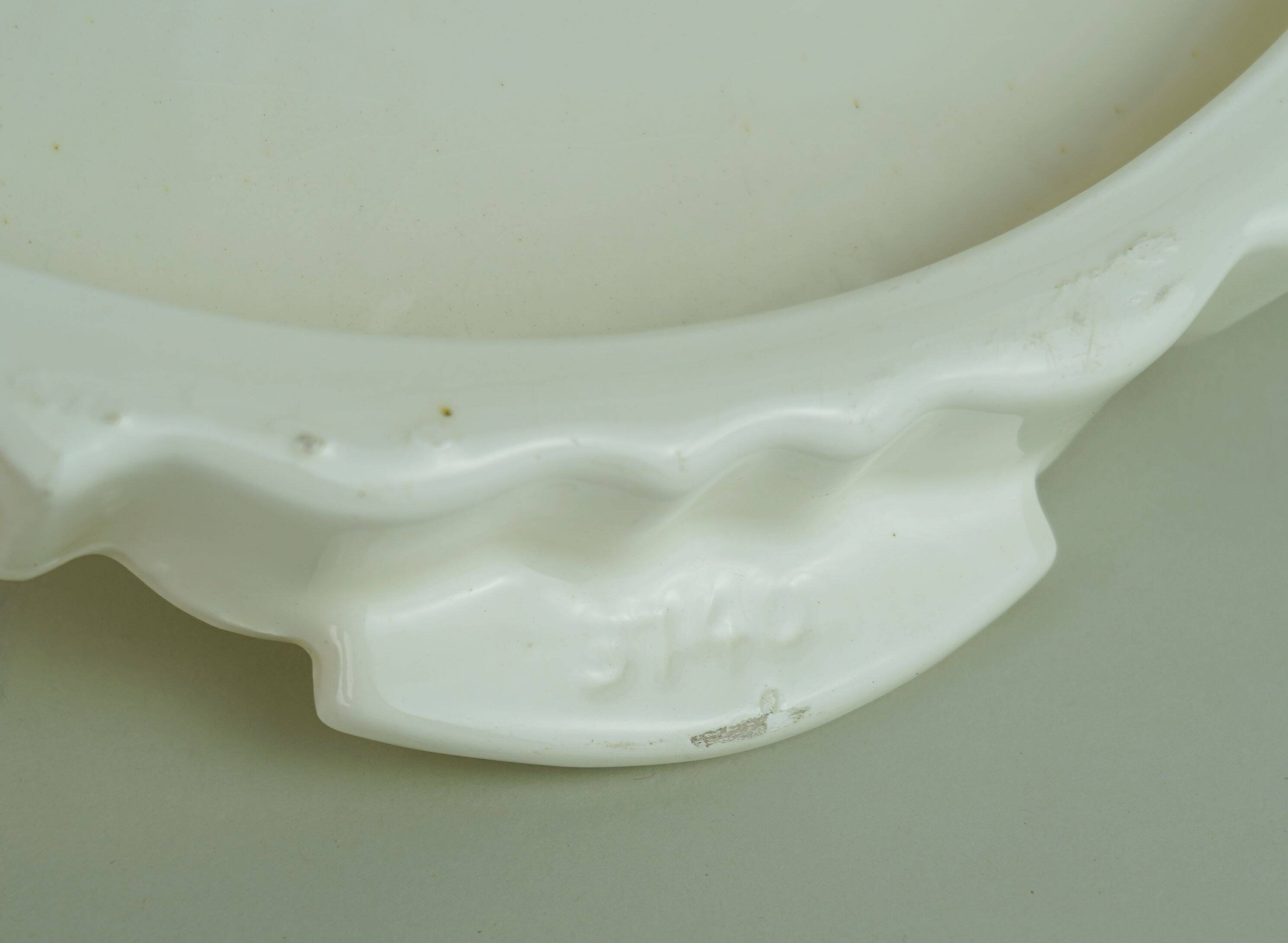 Cake plate by th. paetsch floral spray-painted decoration art deco