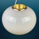 Suspension Murano Beige Italienne de Vetri Murano, années 1970