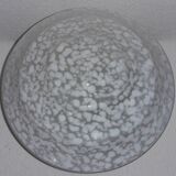 White clichy glass ceiling lamp