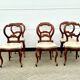 Chaises de salle à manger en acajou