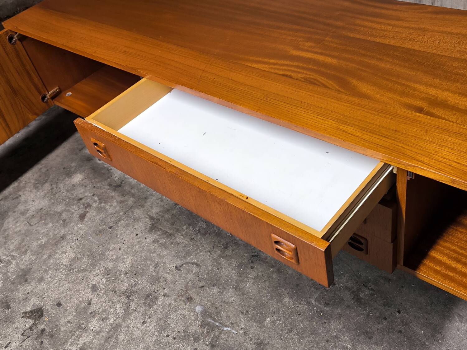 Vintage Scandinavian teak sideboard