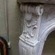 Louis XVI marble fireplace from the 19th century