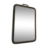 Former barber beveled mirror 23,5x16cm