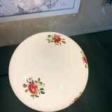 Flowered opaline lamp