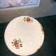 Lampe en opaline fleurie
