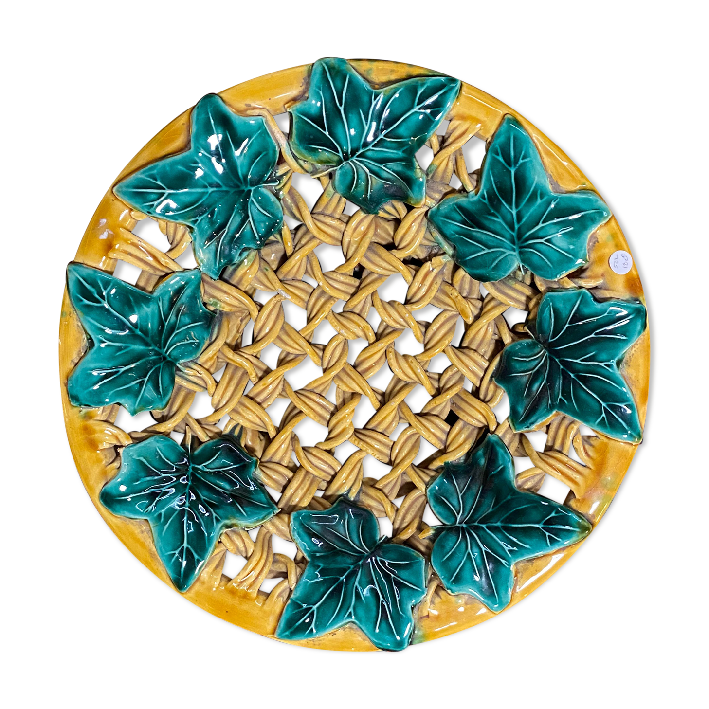 Large ceramic cup slurry Vallauris 1950