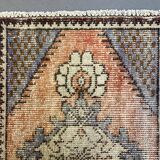 Petit tapis turc vintage 97x51 cm, Short Runner, Tribal, Shabby, Mini Tapis