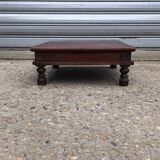 Tabouret bas Bajot en bois fin 19 ème siècle