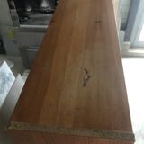 Honey-colored pine bookcase, 90s