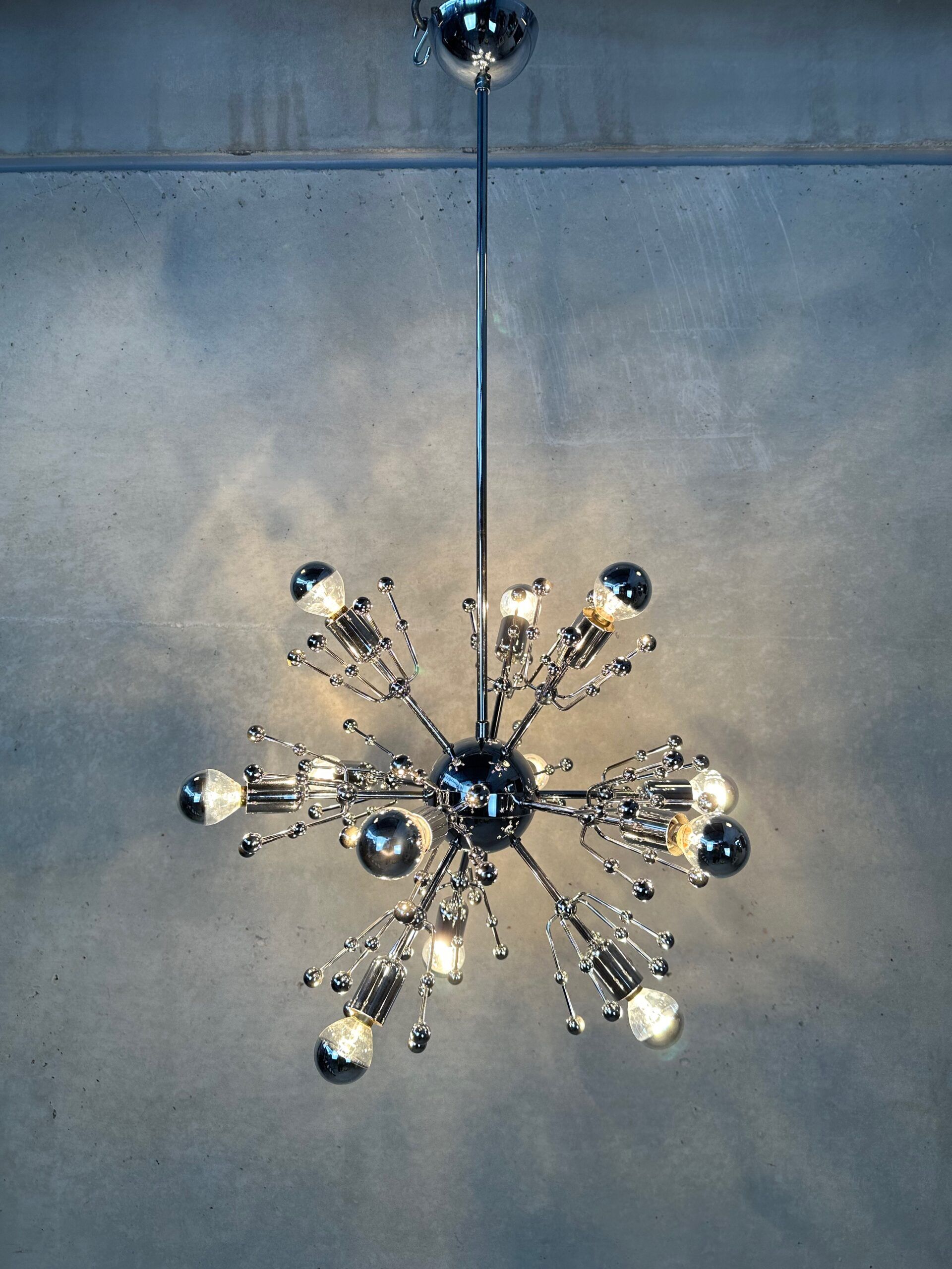 Vintage design Sputnik chandelier