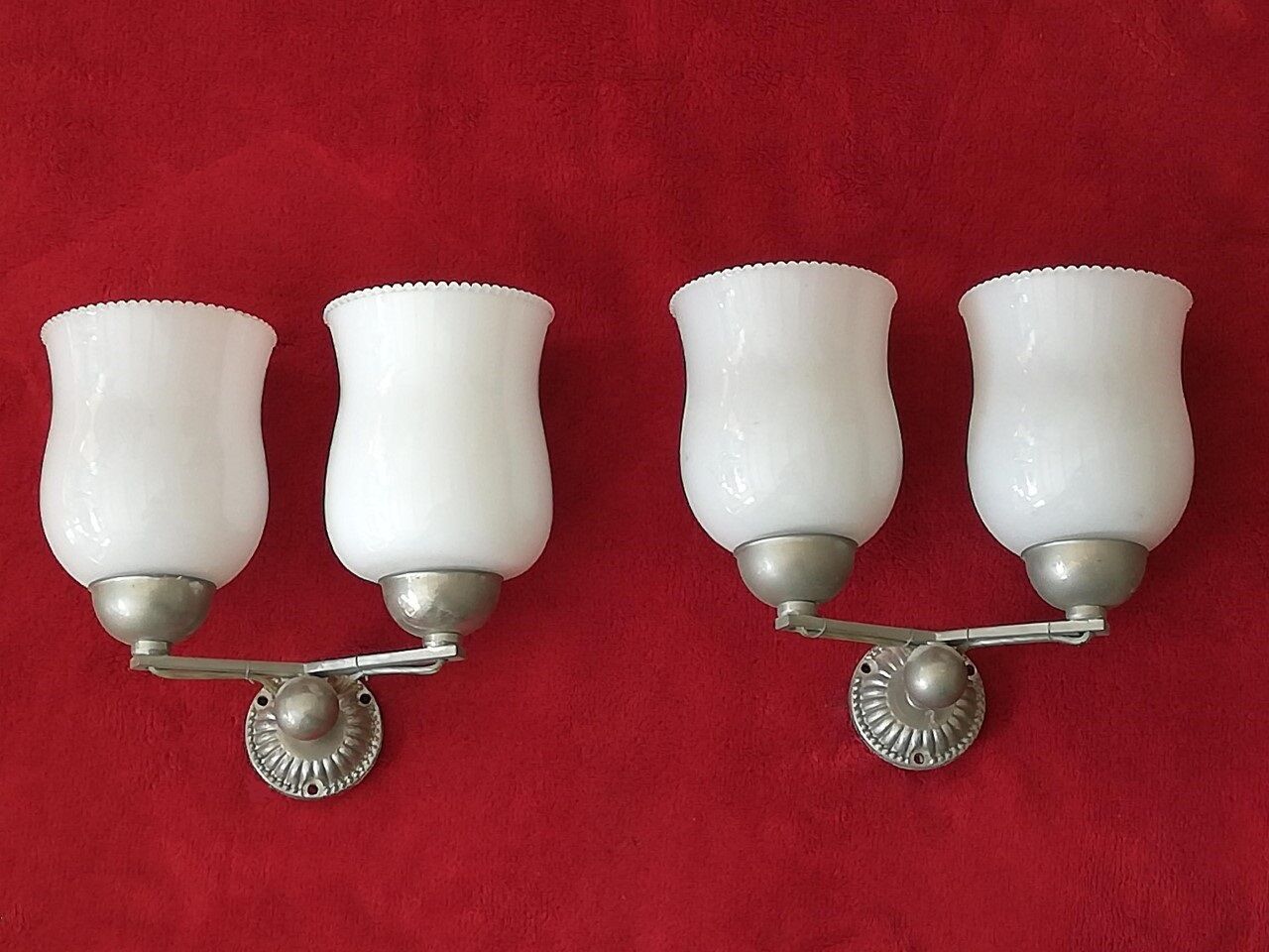 Pair of wall lamps 60s