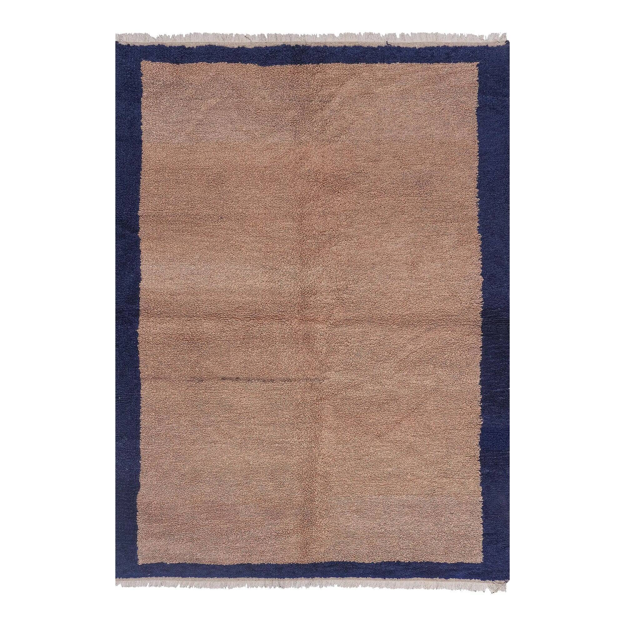Vintage handmade Turkish rug 133x181 cm